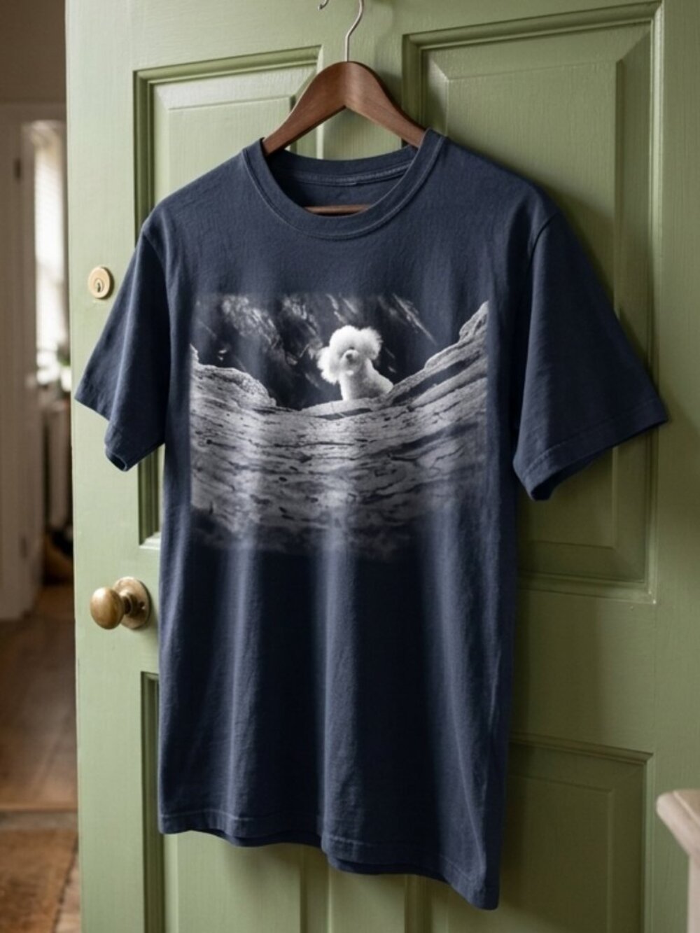 Vintage Bichon Frise Dog Graphic Tee Cute Puppy Pet Lover Shirt Y2K